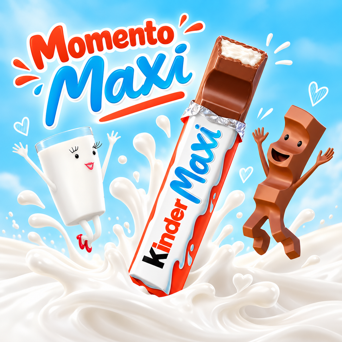 Kinder Maxi - Chocolate Bar (36 pcs)
