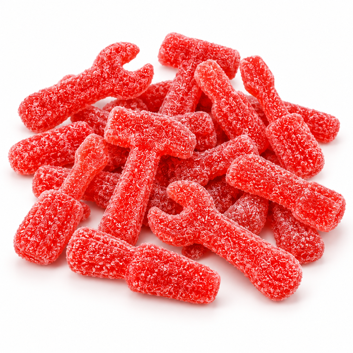 Herramientas Super Ácidas Sabor Fresa | Formato Bolsa 1KG - Aprox 163 Uds