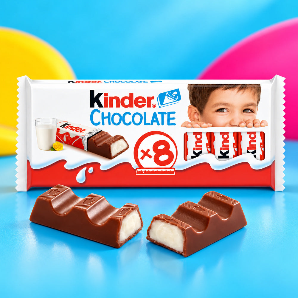Kinder Chocolate T8 - Contiene 100G — producto y detalle