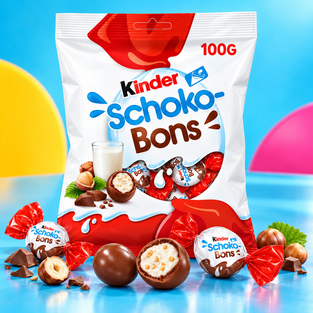 Kinder Schoko-Bons 100g | Contiene 1 Unidad — producto y detalle