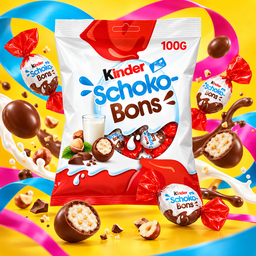 Kinder Schoko-Bons 100g | Contiene 1 Unidad — creatividad publicitaria