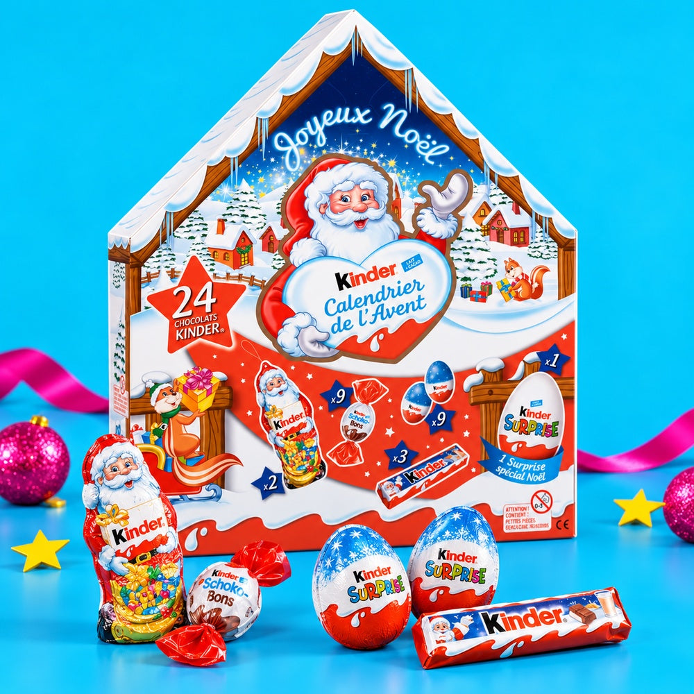 Kinder Calendario Adviento Mix Chalet 3D - Contiene 184G — Presentación y detalle