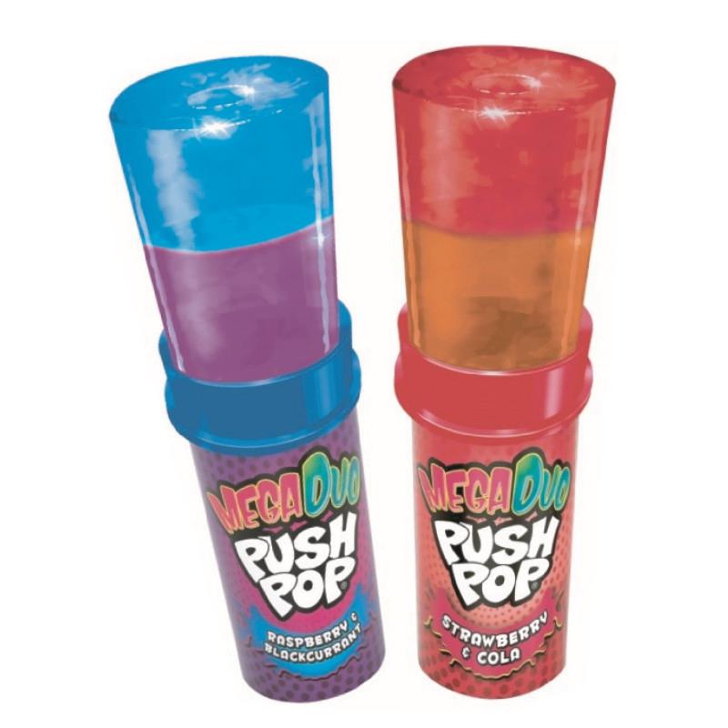 Mega Duo Push Pop | Contiene 18 Unidades