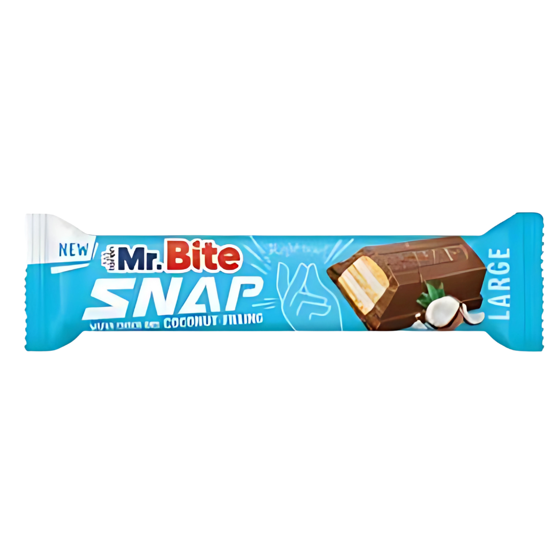 MR. Bite Snap Coconut 35G - Expositor Contiene 24 Unidades