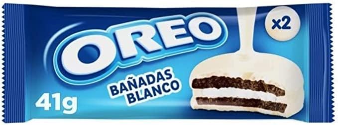 Oreo Bañadas Chocolate Blanco | Expositor 24 Unidades de 41g