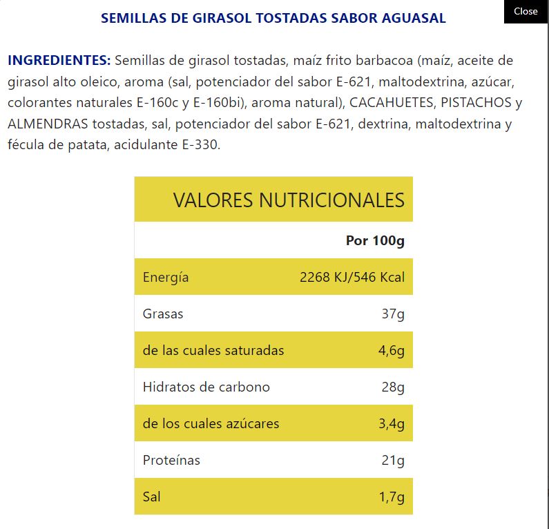 Rebujinas Sevillanas | Contiene Expositor 10 Unidades