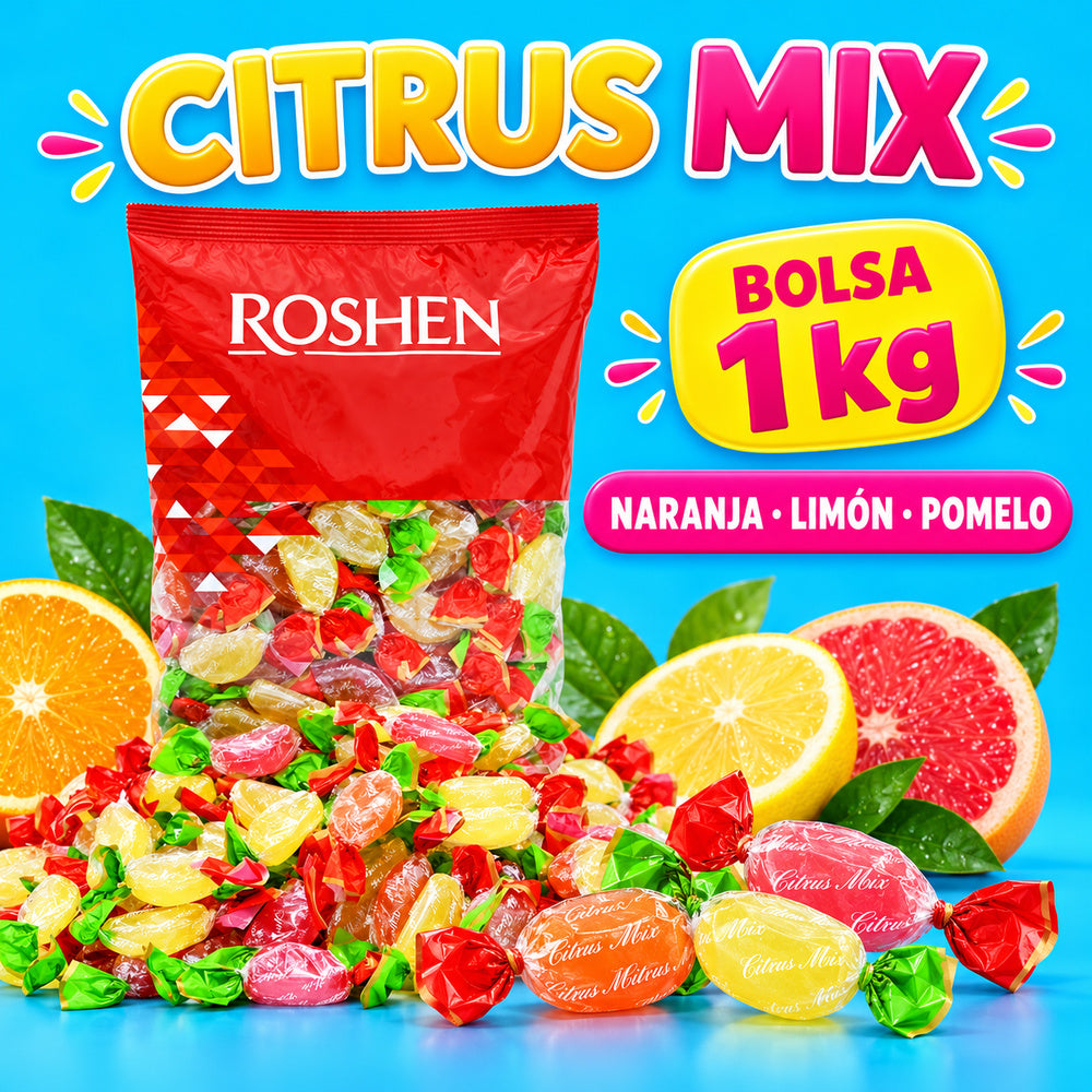 Roshen Citrus Mix - Formato Bolsa 1KG — infografía