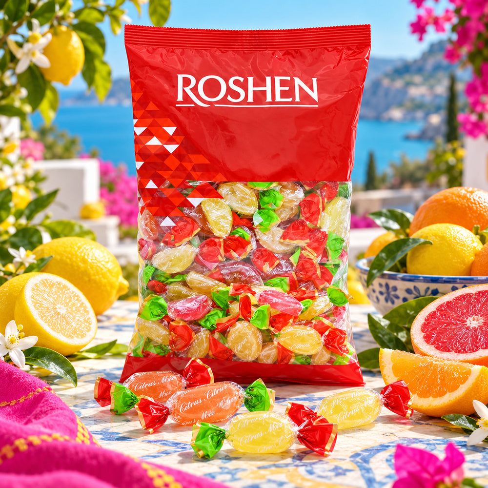 Roshen Citrus Mix - Formato Bolsa 1KG — escena temática
