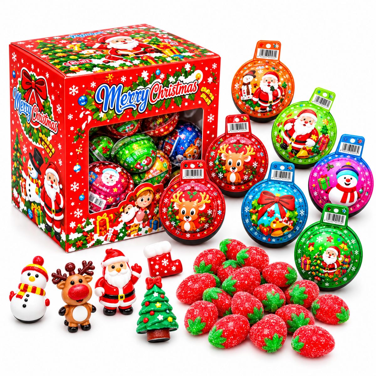 Small Ball Merry Christmas | Contiene 50 Unidades x 4,2G
