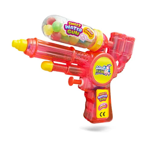 Sweet Wategun - Dispensador + Alubias Grageadas -20g - Contiene 12 Unidades