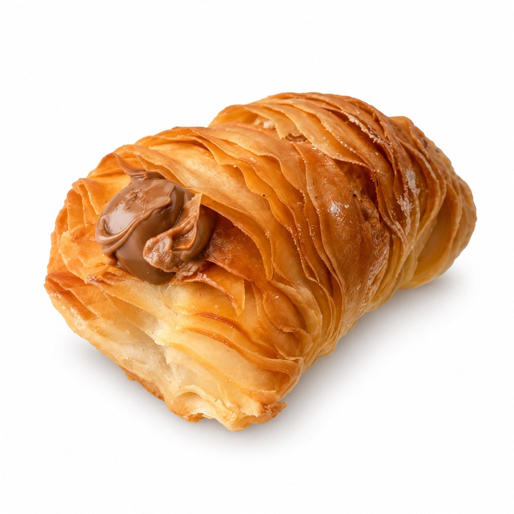 Tornado Hojaldrado Crema de Avellanas | Formato Caja 1,5 KG — Fondo blanco