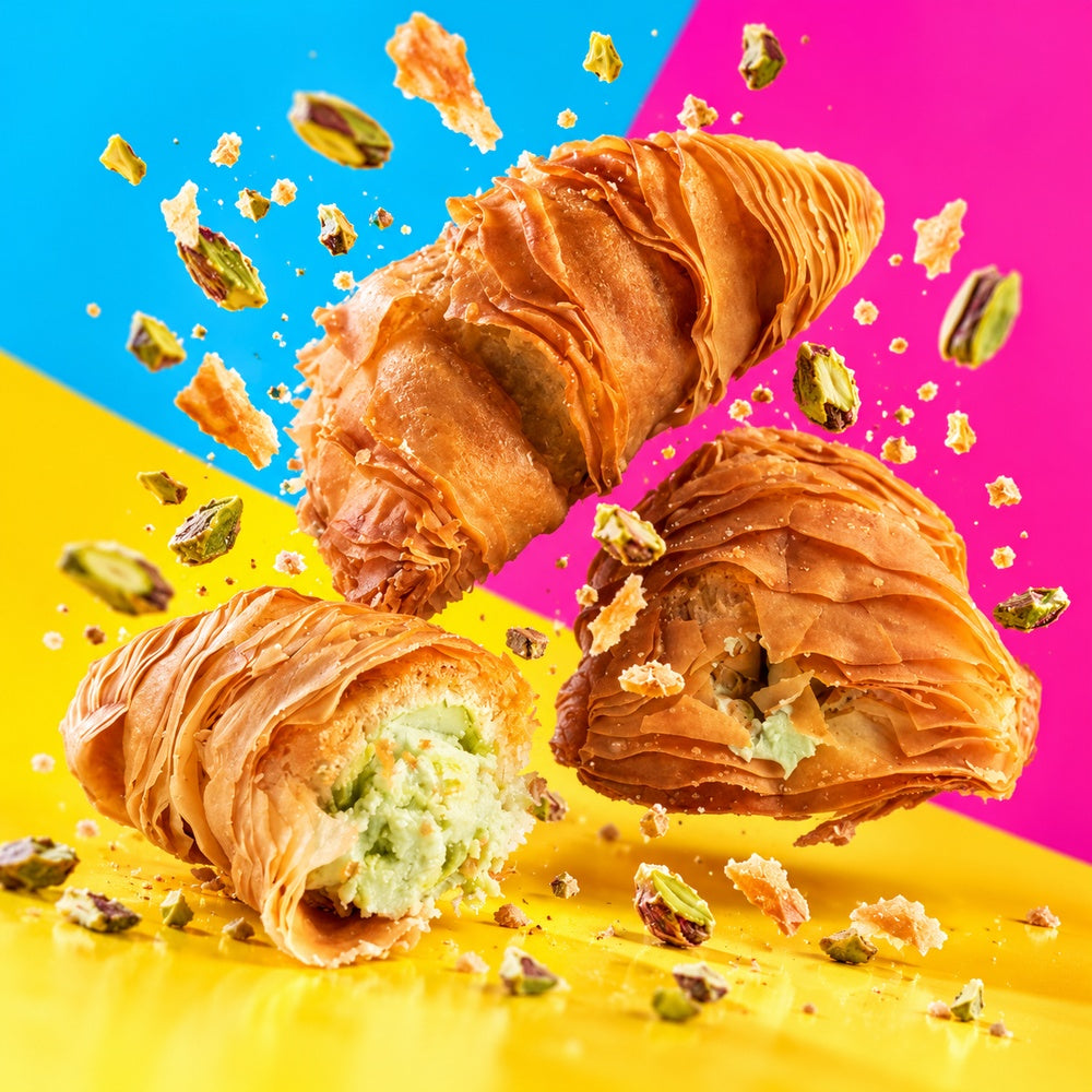 Tornado Hojaldrado Pistacho | Formato Caja 1,5 KG — Creatividad publicitaria
