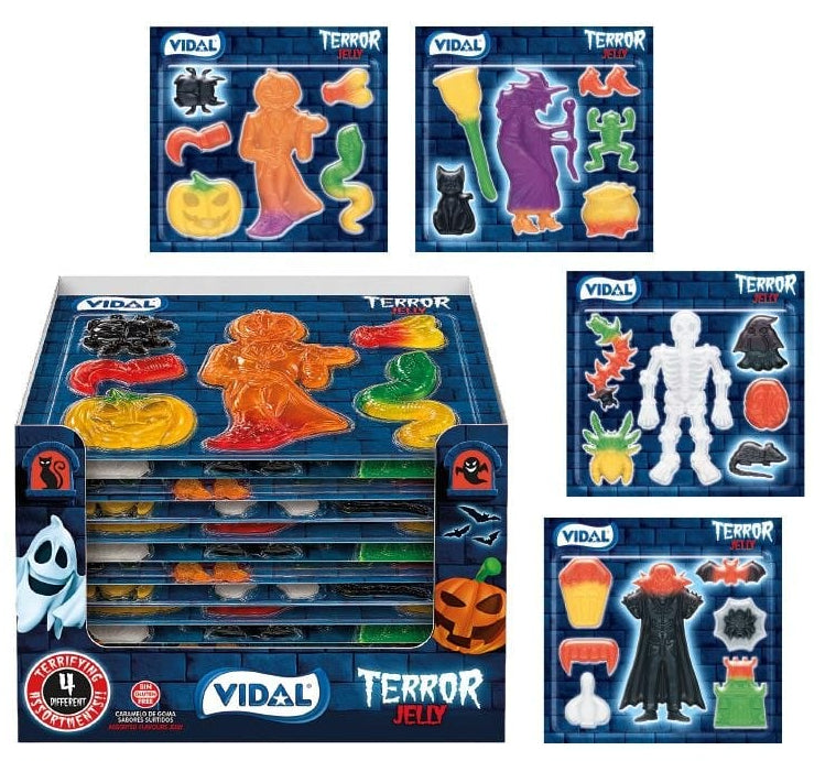 VIDAL TERROR JELLY HALLOWEEEN GELATINA