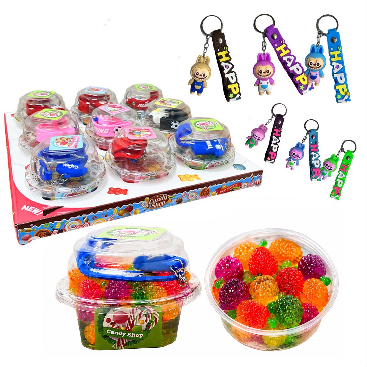 Jelly Candy Shop | Contiene 9 Unidades de 65G