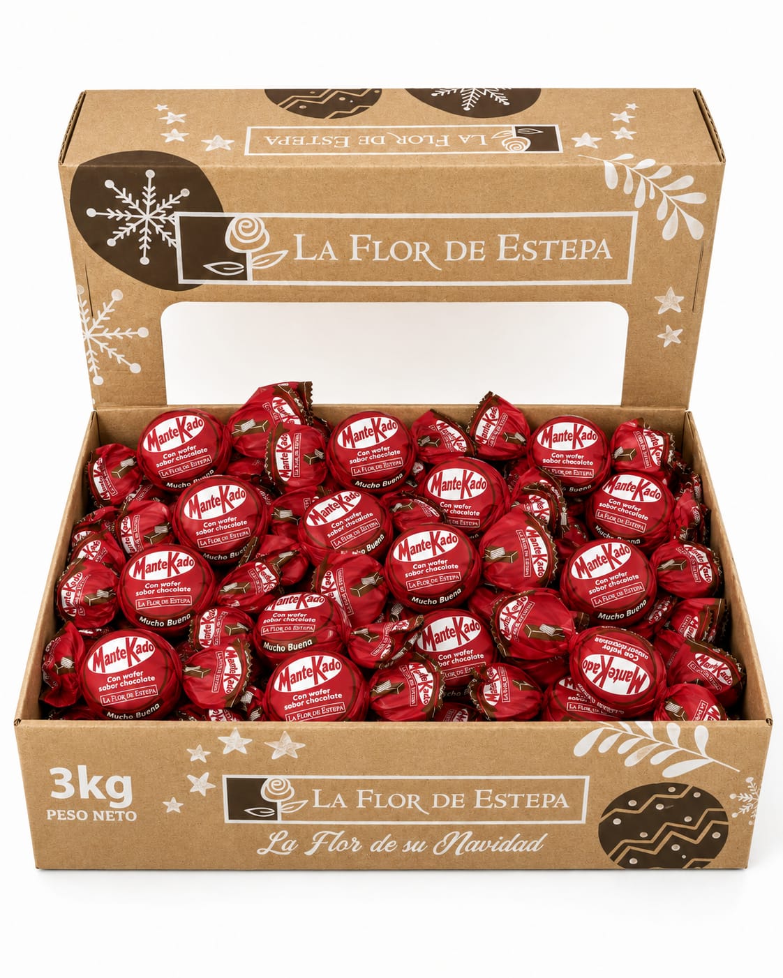 Mantecados "ManteKado Wafer de Chocolate" | Contiene 90 Unidades - 3KG