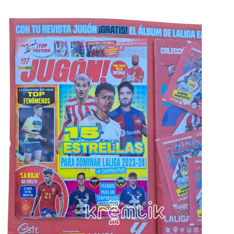 Panini Media Caja Cromos para album la liga 2023 2024 - Segunda