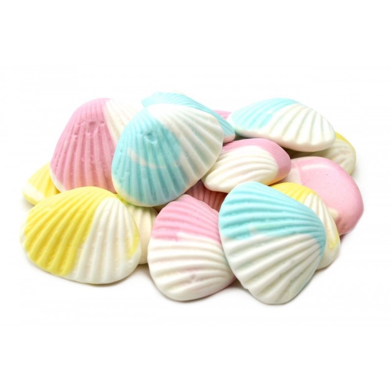 Almejas Trolli - Clásico Foam - Colores Surtidos - Formato Bolsa 1KG