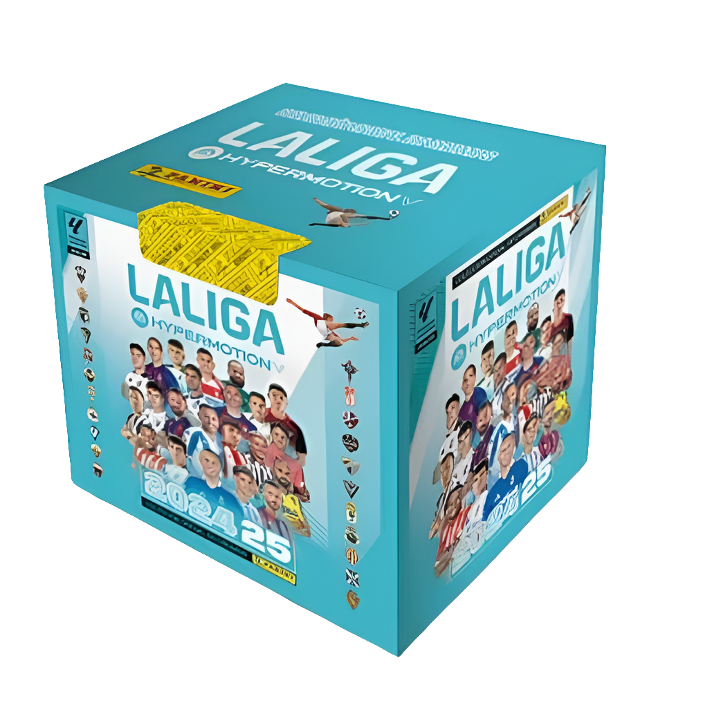Colección Liga EA Hypermotion 2024 2025 - (Caja 50 Sobres) | Panini Colección Cromos Fútbol