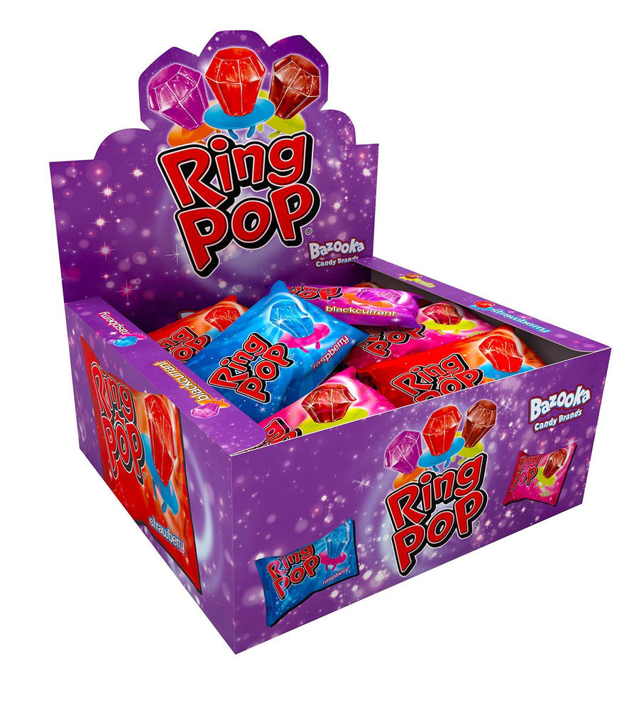 Ring Pop 10G | Chupete Caramelos EEUU - Contiene 24 Unidades