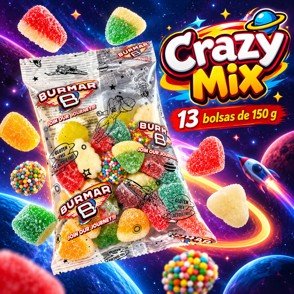 Burmar Crazy Mix creatividad promocional colores Kremtik