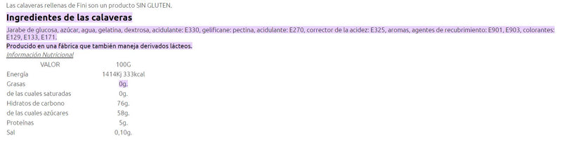 Calavera (1KG)