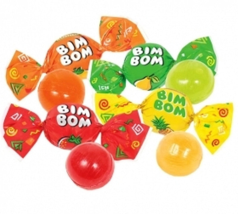 Caramelos Roshen Bim Bom Sabores Frutales Rellenos | Formato Bolsa 1KG