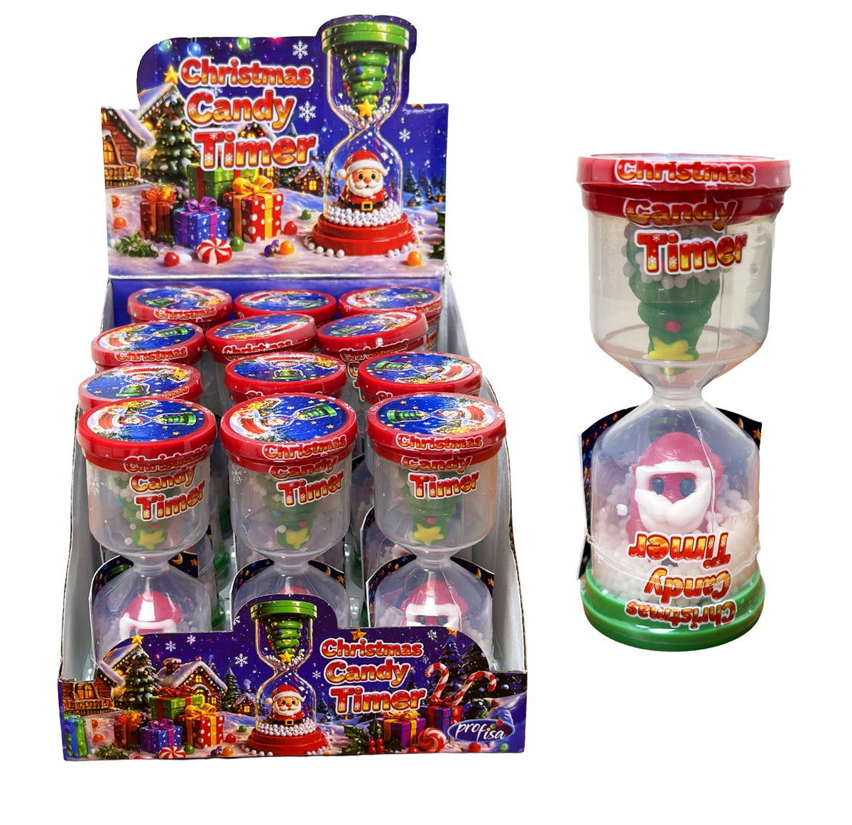 Christmas Candy Timer | Contiene 12 Unidades x 36G