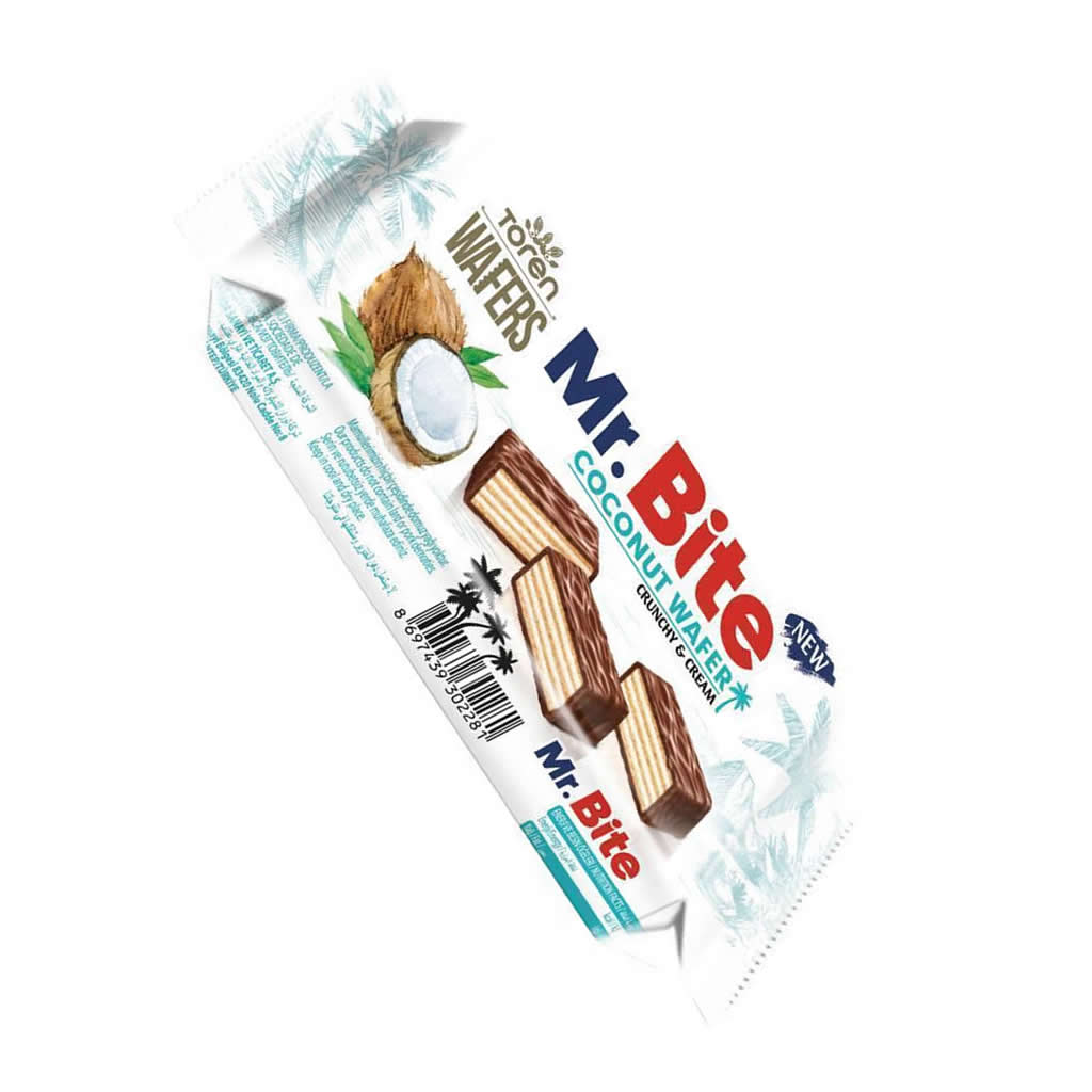 MR. Bite Coco 38G - Expositor Contiene 24 Unidades