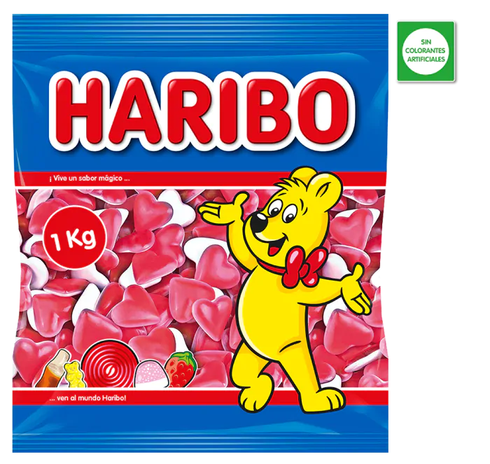 Corazones Haribo 1kg