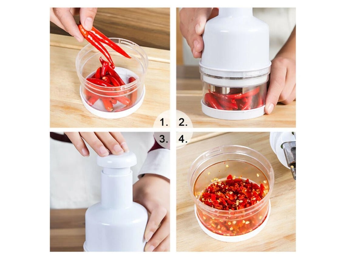 Picador de Verduras Manual | Sencillez y Rapidez para trozear y picar