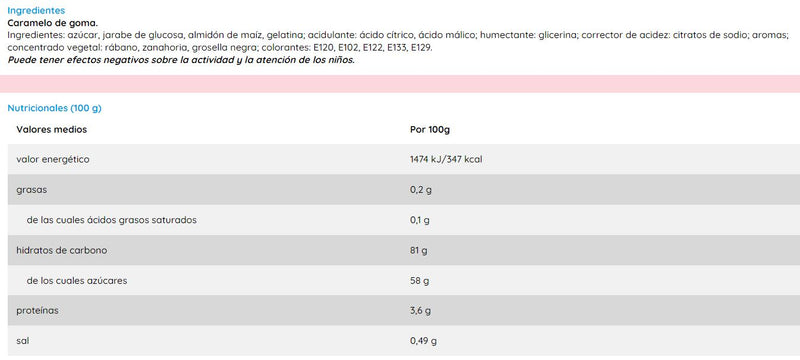 Dedos Pica (1KG)