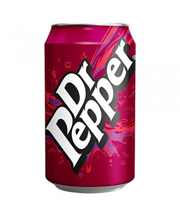 Dr. Pepper Lata Sabor Cereza Pack 24 x 0,33cl