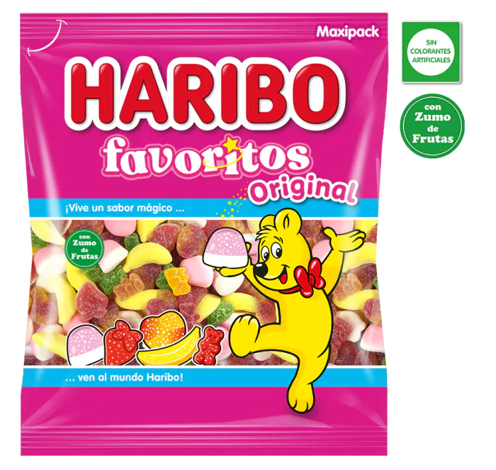 Favoritos Original Haribo | Formato Bolsa 1KG
