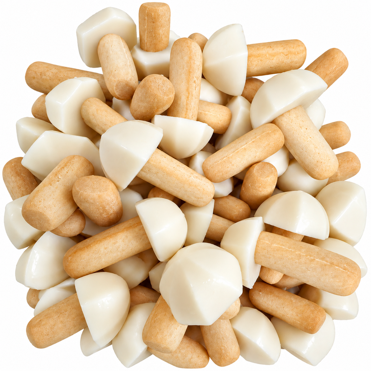 Paraguas "Picos con Chocolate" Sabor Chocolate Blanco | Tarro Reutilizable 800G