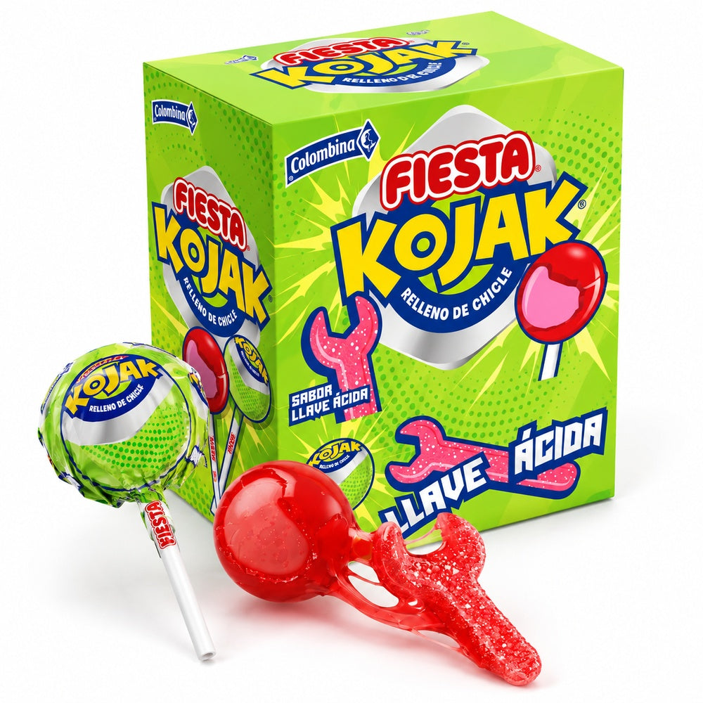 Fiesta Kojak sabor Llave Ácida 100 unidades