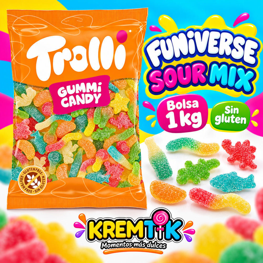 funiverse-sour-mix-trolli-1kg - imagen 3