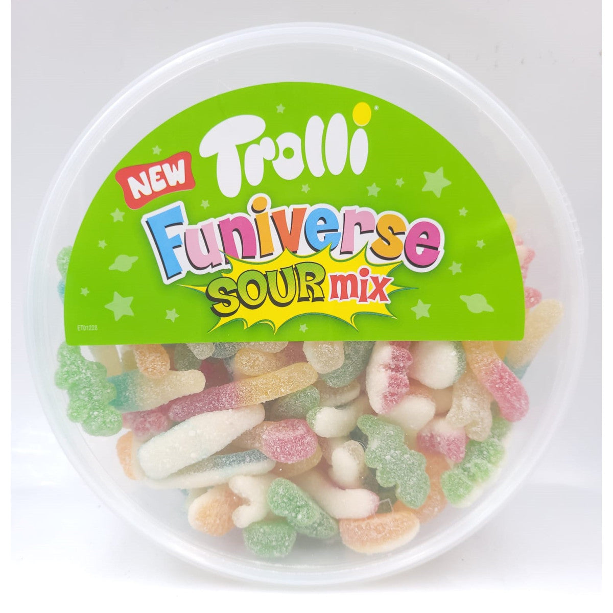 Trolli Funiverse Sour Mix | Formato Bote 500 G