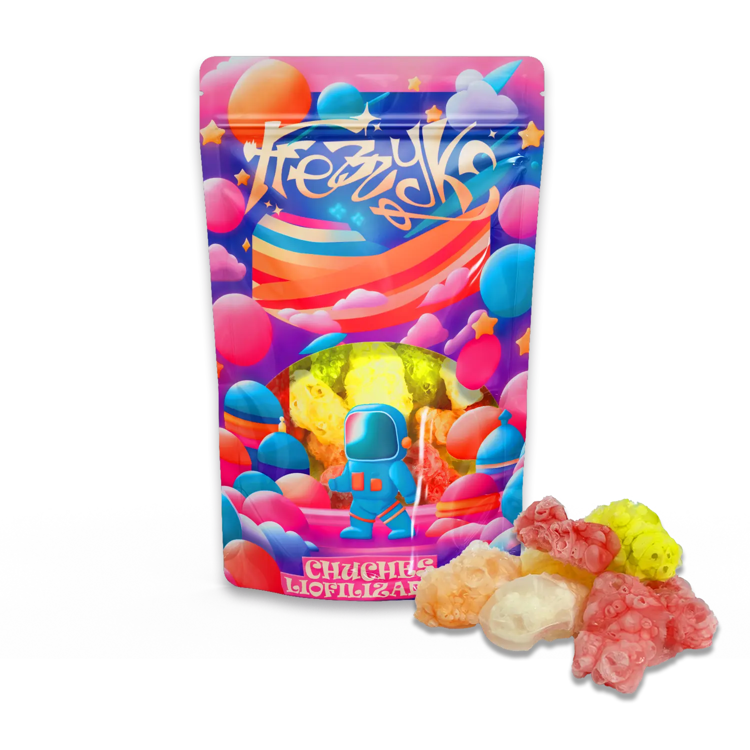 FREZZYKS  CHUCHES LIOFILIZADAS | 1 Unidad - ELEGIR REFERENCIA