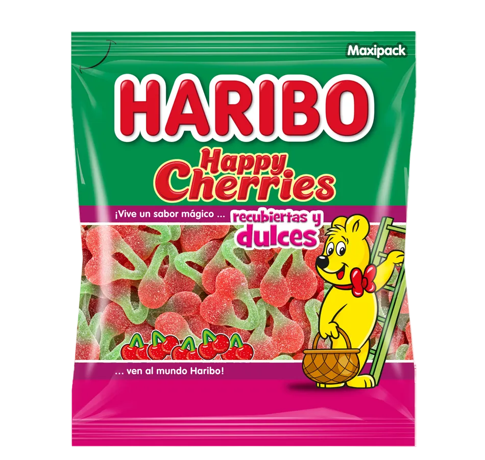Cerezas Súper Azúcar Haribo | Formato Bolsa 1KG