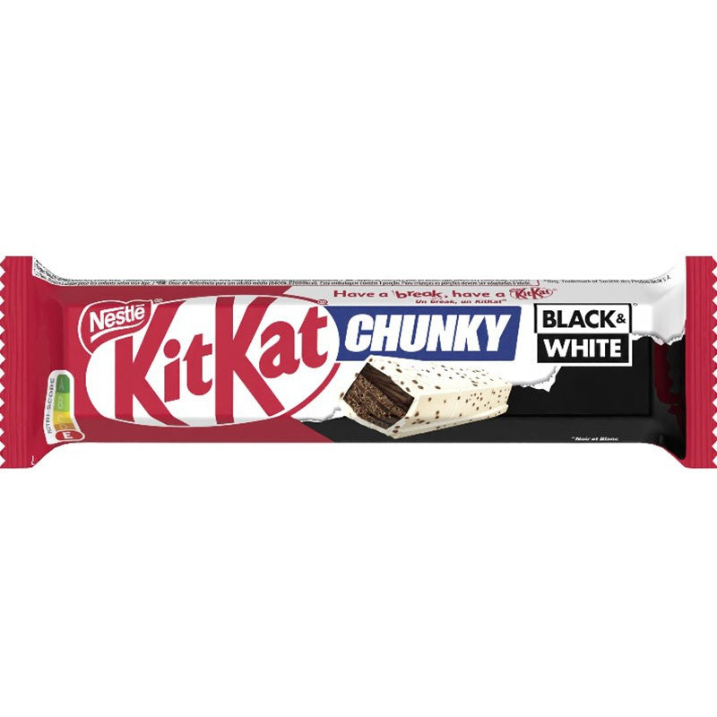Kit Kat Chunky Black & White 40g | Contiene 24 Unidades