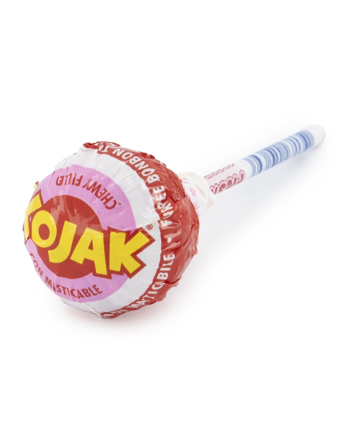 Kojak Pop Cereza Relleno Masticable | Contiene 100 Unidades