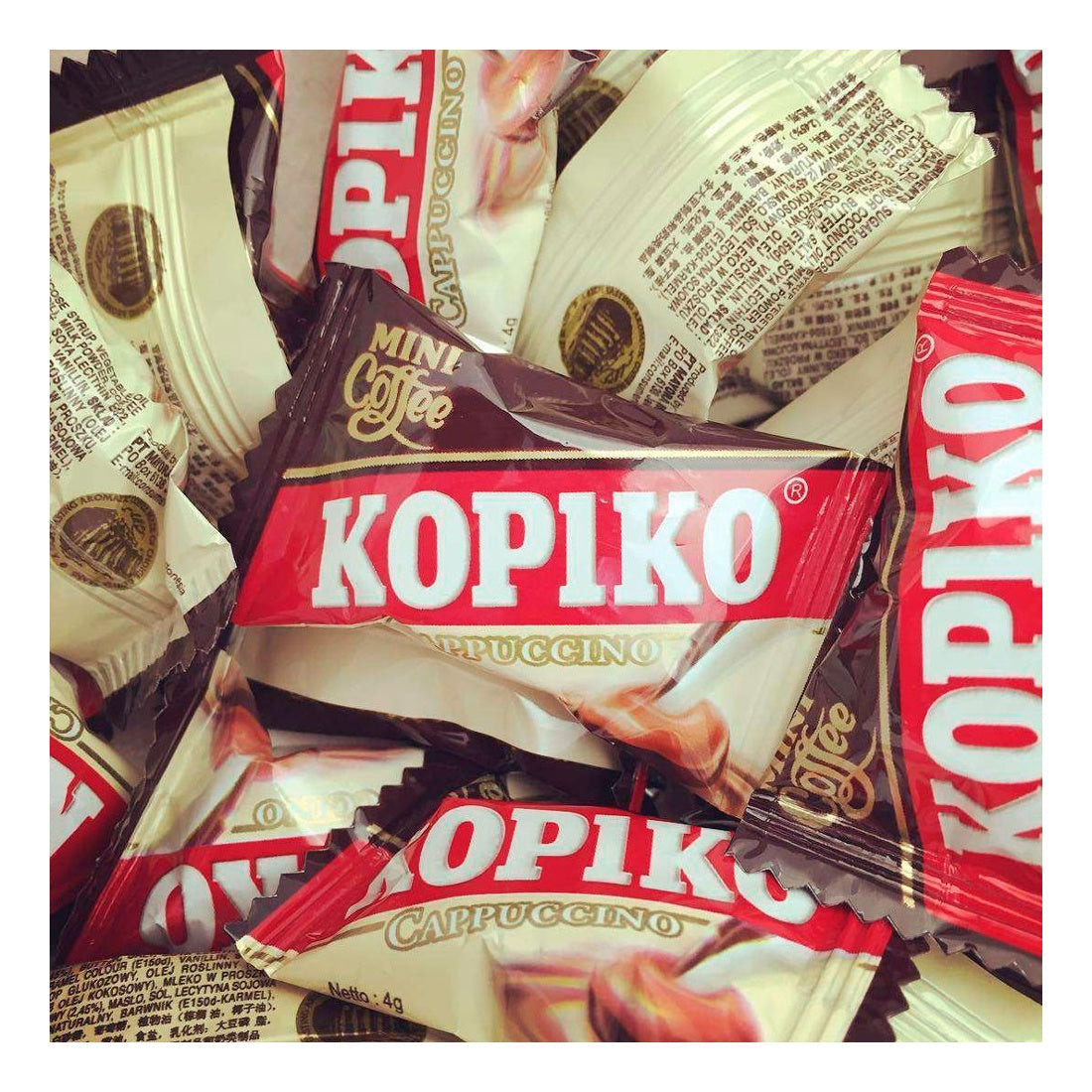 Caramelo Kopiko Capuccino Café - Formato Bolsa 800G