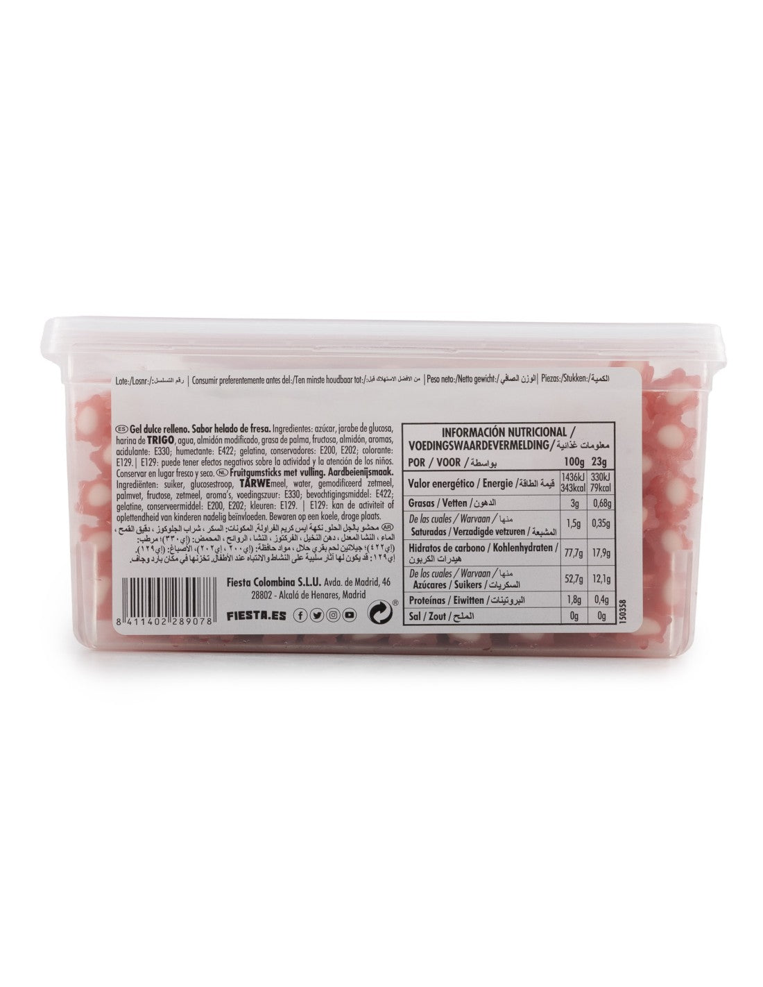 Megatorcidas Helado (60 Uds)