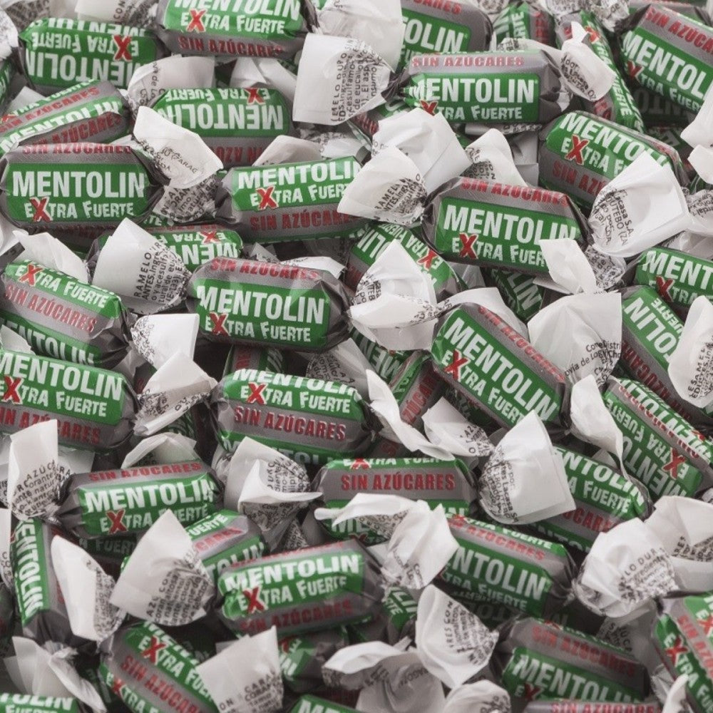 Mentolín Extra Fuerte Sin Azúcar | Formato Bolsa 1KG