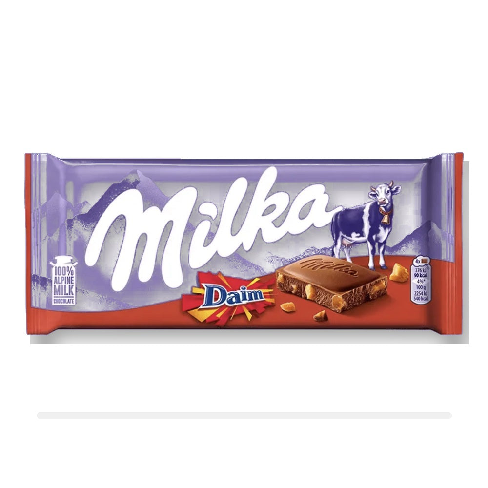 Chocolate Milka Daim 24 unidades x 90G - imagen principal