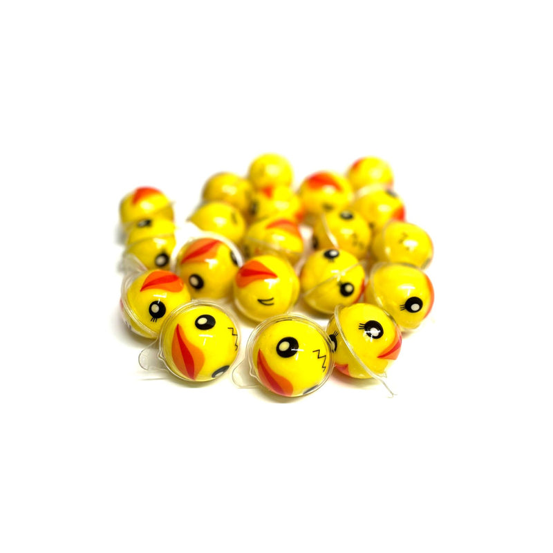Patitos Amarillos - Gominolas Con Relleno | Tarro Reutilizable con 60 Unidades