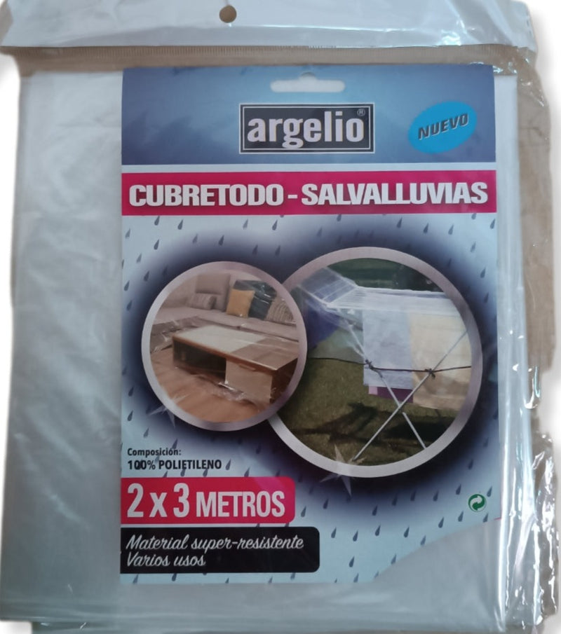 Salvalluvias  - Plástico Cubretodo 2m x 3m