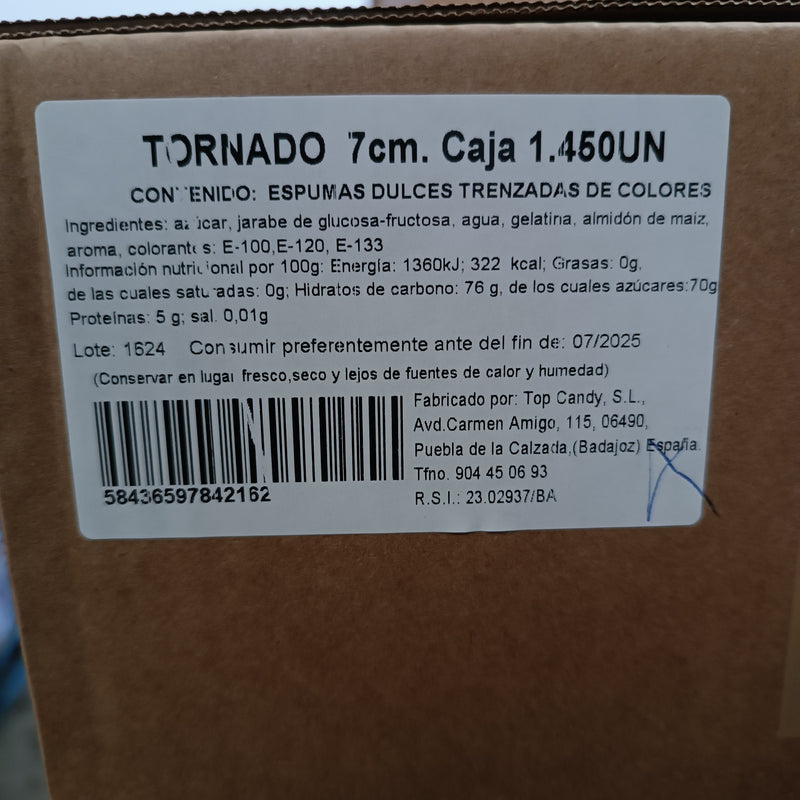 Caja Esponjitas Tornado 1450 Unidades
