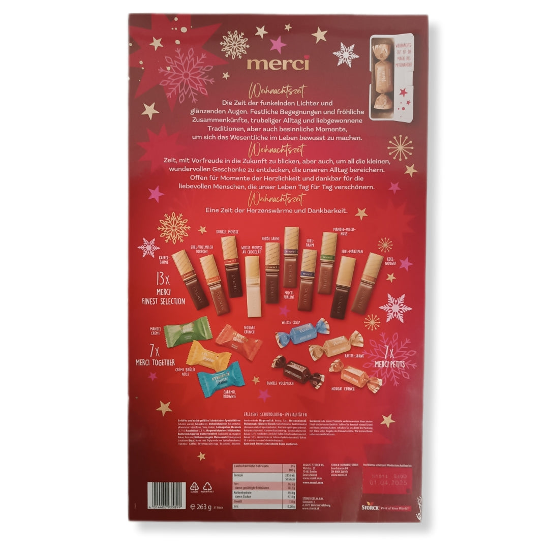 Calendario Adviento Merci 263g