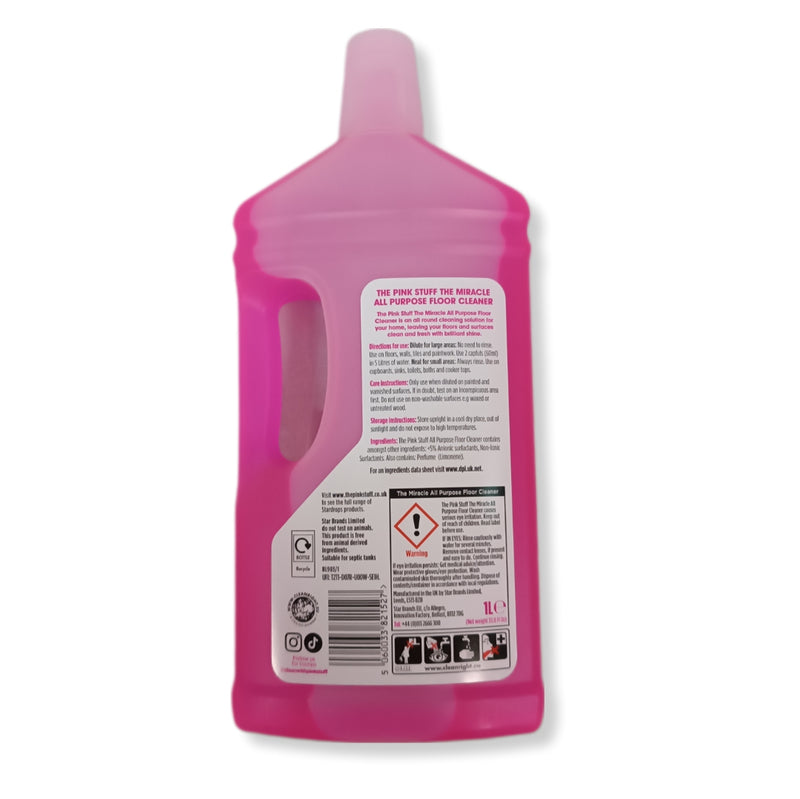 The Pink Stuff Limpiador De Suelos Multisuperficie 1 Litro
